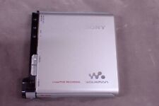 Enregistreur/lecteur MiniDisc SONY MZ-RH1 Walkman Hi-MD, argent, testé et fon...