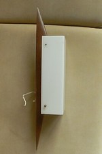 Lampe applique Lunel teck vers