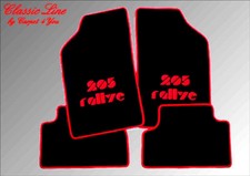 Peugeot 205 Rallye tapis de
