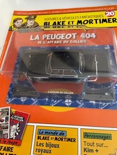 hatchet 1/43 - Blake et Mortimer la peugeot 404 N° 20 with fascicle