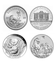 Lot 4x 1 Oz  - Krugerrand 2020