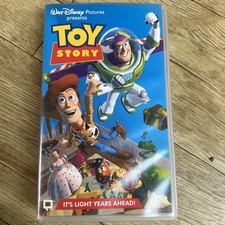 Disney’s Toy Story VHS, Video Cassette, Cert PG Family Classic Movie