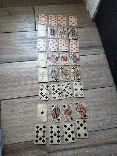 Ancien jeu cartes - de,