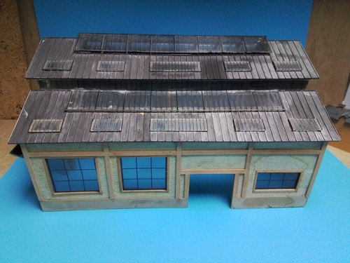 Echelle maquette hangar a - ho.,