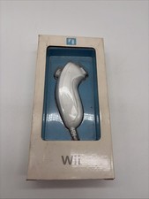 Nunchuk Wii Nintendo Blanc Neuf Boîte Ouverte Officiel Accessoire