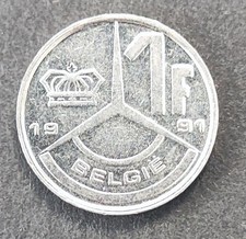BELGIQUE PIECE 1991 - 1F