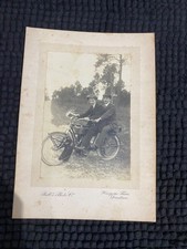 photographie ancienne moto 1912 ~vintage snapshot motorcycle 1912 ~bill’s photo