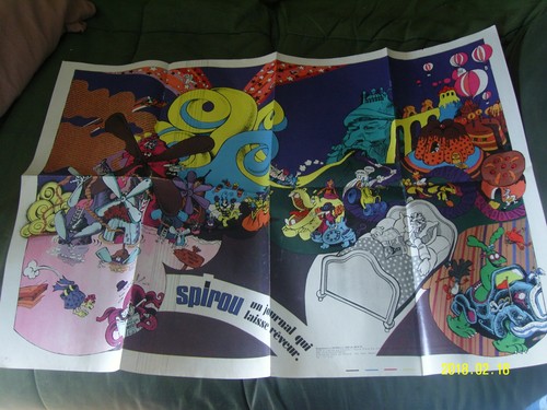 Poster spirou journal - spirou, qui
