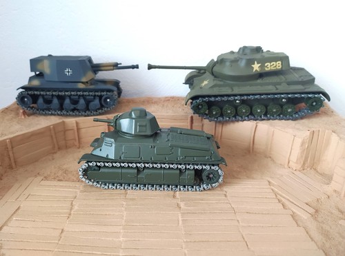 Lot chars patton pzk - 35r, (f)