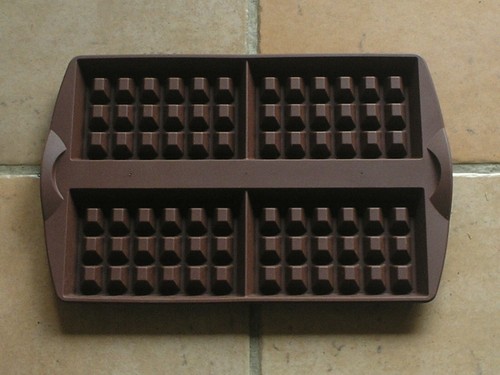 Moule gaufres silicone - a, en
