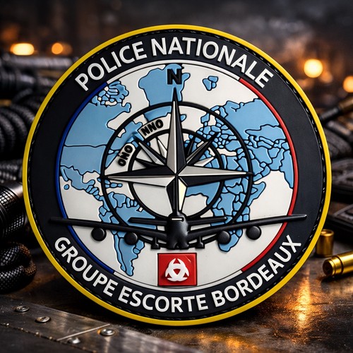 écusson pvc paf - Écusson, en