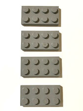 Vintage LEGO - 4 Plates 2 x 4 - Ref. 3020 Light Gray/Light Grey