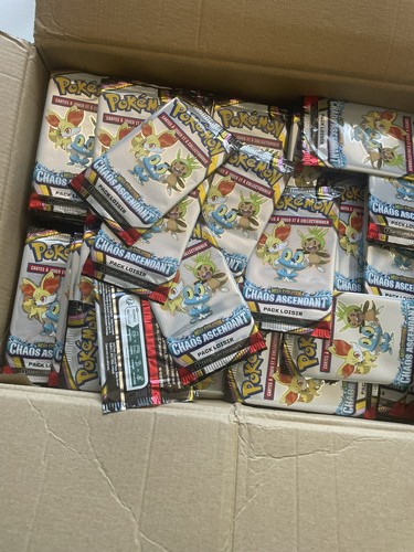 Lot 100 boosters pokémon - lot,
