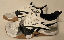 Reebok Nano Court Pickleball/Tennis Shoes Black & White Men's Size 8 M EU 40.5