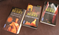 Steve Berry lot de trois livres dont détail en annonce.