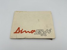 FERRARI DINO 308 GT4 INTERIOR CARPET COLOR RANGE SAMPLE SWATCH | DEALER BROCHURE