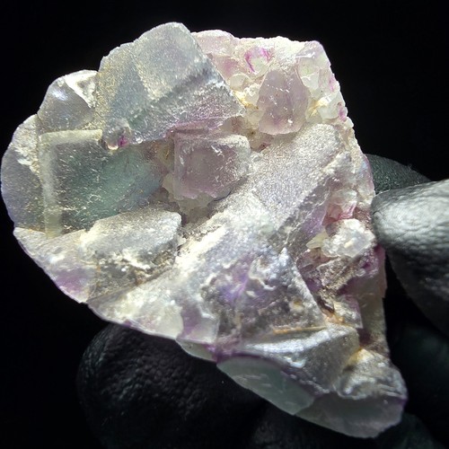 Cube fluorite fantôme sur - fantôme,