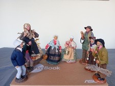 Lot de 8 Santons de Provence