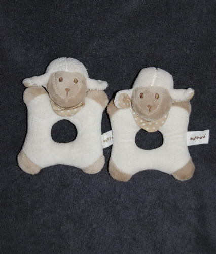 Lot doudou mouton nattou - 2,