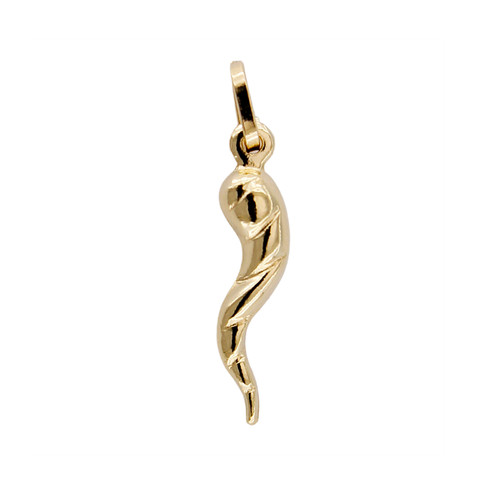 Pendentif collier corne - collier,