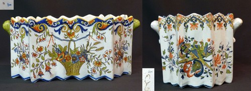 1850 desvres rouen faïence - 1850,
