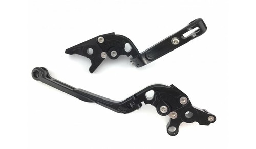 Paire leviers repliables noirs - paire,