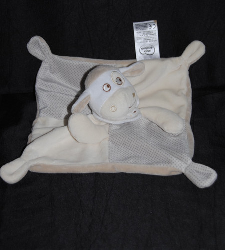 Doudou plat mouton carré - plat,