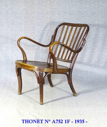 Fauteuil thonet a752 art - fauteuil,