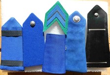 POLICE LOT DE GRADE ET PATTES DE COL AUXILIAIRE **