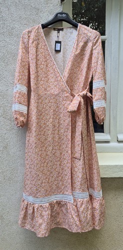 Maje robe portefeuille - , midi