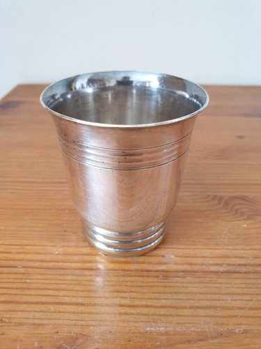 Timbale baptême ancienne - de,