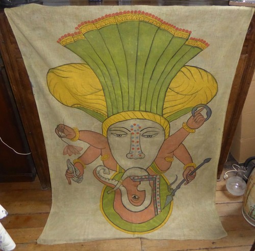 Ancienne tenture batik - , inde