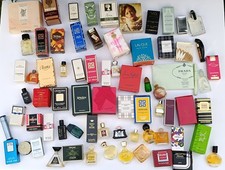 lot 70 parfums miniatures vintage rare  minis collection assorted