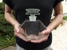 ancien grand flacon de parfum