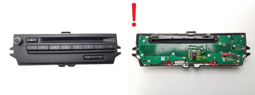 Panneau configuration radio - de,