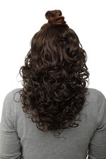 Postiche Demi-Perruque Clip-In