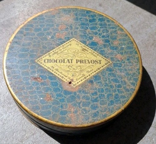 Boîte rare tôle - boÎte, ancienne