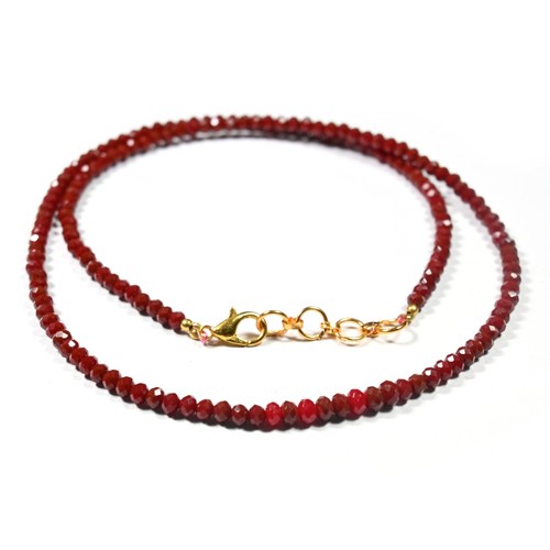 Collier femme rondelle - collier, 18"