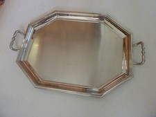 GRAND PLATEAU DE SERVICE  INOX