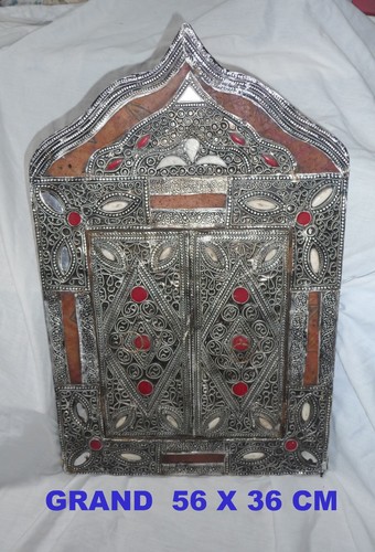 Miroir oriental ancien - miroir, avec