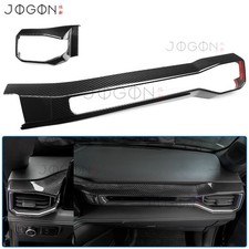 Carbon 2PCS Dashboard AC Air Vent Trim For Ford Mustang S650 GT Dark Horse 2024+