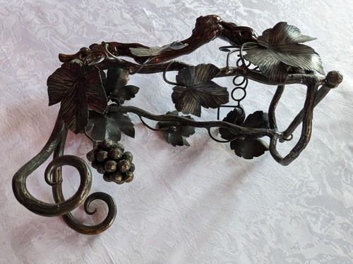 Porte bouteille fer forgé - en,