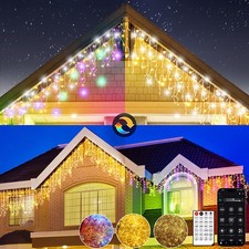 5-30m Guirlande Lumineuse LED 17 Modes 4 Luminosités Minuterie deco noel