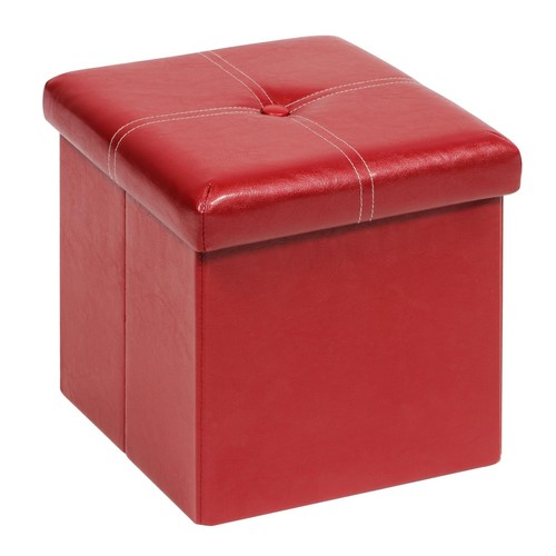 Boîte rangement rouge - boîte, de