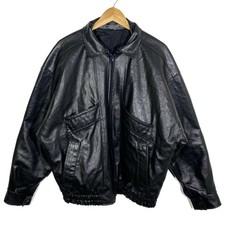 Blouson Simili Cuir Vegan Noir