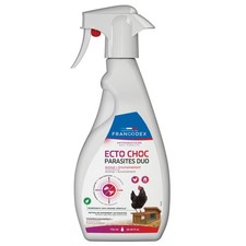 Ecto Choc antiparasitaires duo 750 ml pour volailles et poulaillers