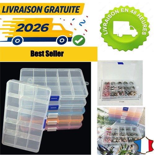 Lot boîtes 15 - de, 6