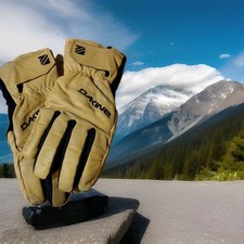 DaKine Leather Gloves, Ski Gloves, Large, 90% Leather