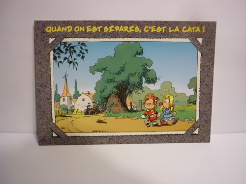 Carte postale série tome - série, bd