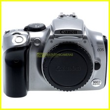Canon EOS 300D Silver 6.3MP Digital SLR Camera. READ!